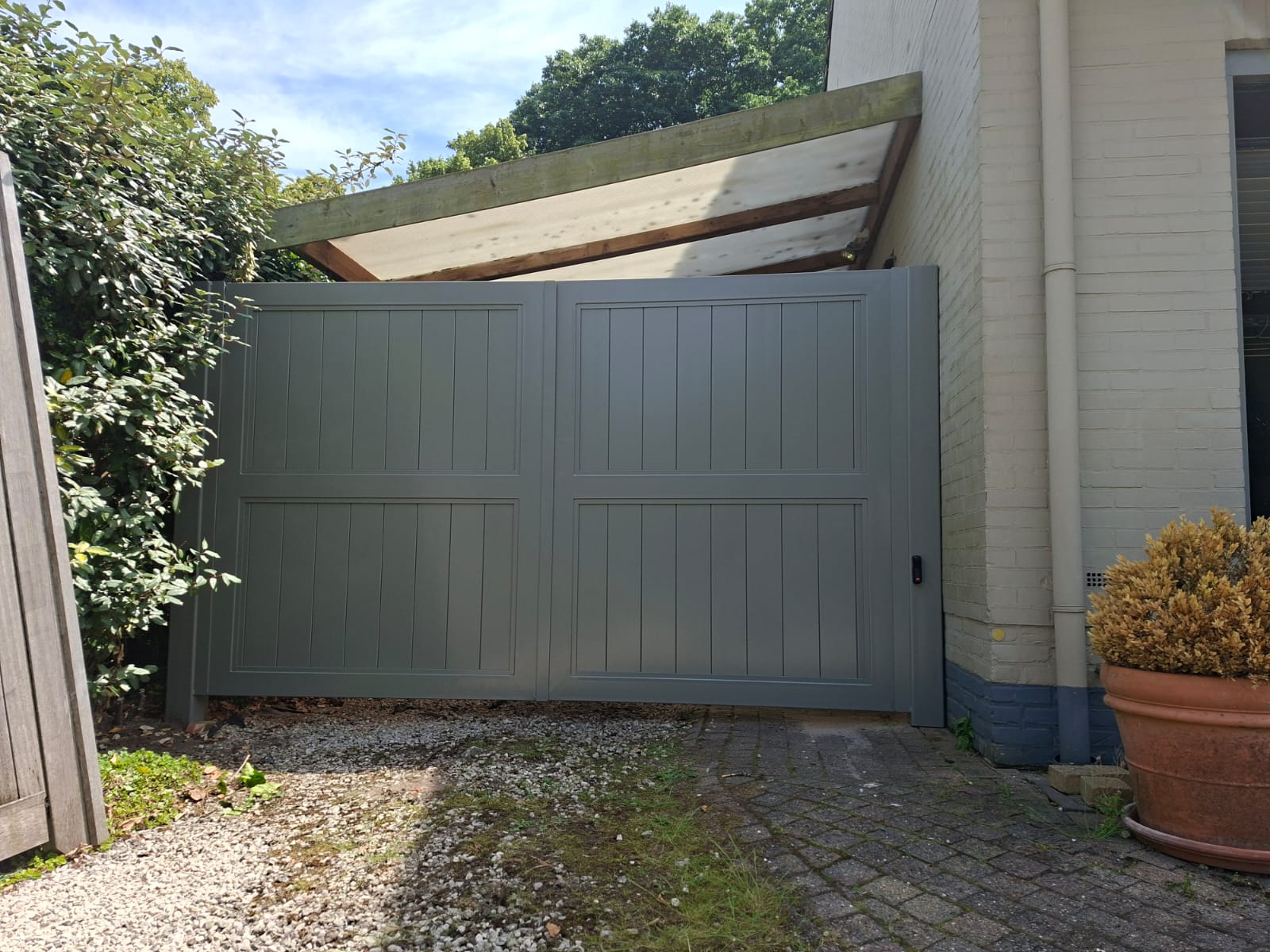 Klassieke paneelpoort Lento